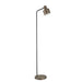 Endon 78706 Mayfield 1lt Floor Antique bronze plate & matt black 40W E27 GLS (Required) - westbasedirect.com