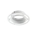 Saxby 78954 Trimless Downlight round 50W Matt white paint 50W GU10 reflector (Required) - westbasedirect.com