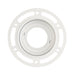 Saxby 78954 Trimless Downlight round 50W Matt white paint 50W GU10 reflector (Required) - westbasedirect.com