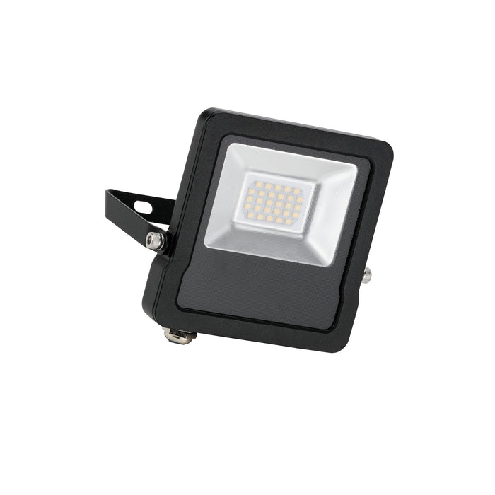 Saxby 78964 Surge IP65 20W Matt black paint & clear glass 20W LED module (SMD 2835) Cool White - westbasedirect.com