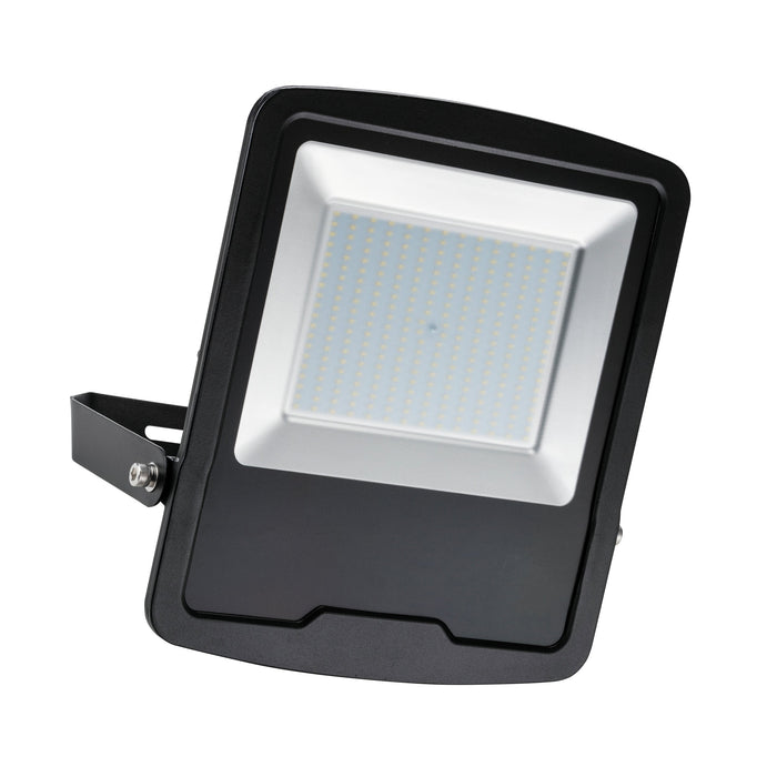 Saxby 78973 Mantra IP65 200W Matt black paint & clear glass 200W LED module (SMD 2835) Daylight White - westbasedirect.com