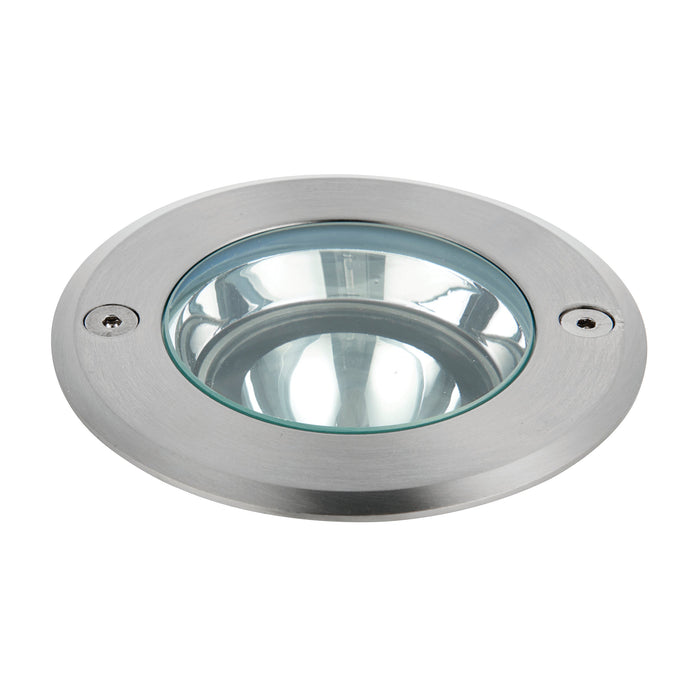 Saxby 79195 Hoxton IP67 6.5W Brushed stainless steel & clear glass 6.5W LED module (COB) Cool White - westbasedirect.com