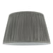 Endon 79626 Freya 1lt Shade Charcoal grey silk 60W E27 or B22 GLS (Required) - westbasedirect.com