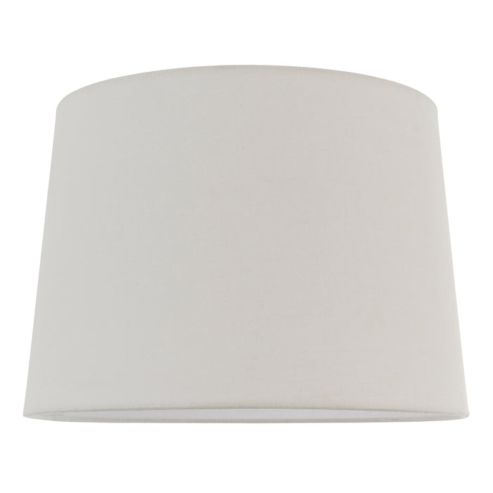 Endon 79638 Mia 1lt Shade Vintage white linen 60W E27 or B22 GLS (Required) - westbasedirect.com