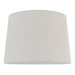 Endon 79638 Mia 1lt Shade Vintage white linen 60W E27 or B22 GLS (Required) - westbasedirect.com