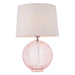 Endon 79638 Mia 1lt Shade Vintage white linen 60W E27 or B22 GLS (Required) - westbasedirect.com