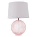 Endon 79638 Mia 1lt Shade Vintage white linen 60W E27 or B22 GLS (Required) - westbasedirect.com