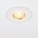 Saxby 79978 Speculo round IP65 7W Matt white paint & clear glass 7W LED E27 (Required) - westbasedirect.com