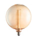 Endon 80169 Globe 1lt Accessory Amber glass 2.8W LED E27 Warm White - westbasedirect.com