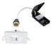 Saxby 80244 Speculo square IP65 50W Matt white paint & clear glass 50W GU10 reflector (Required) - westbasedirect.com