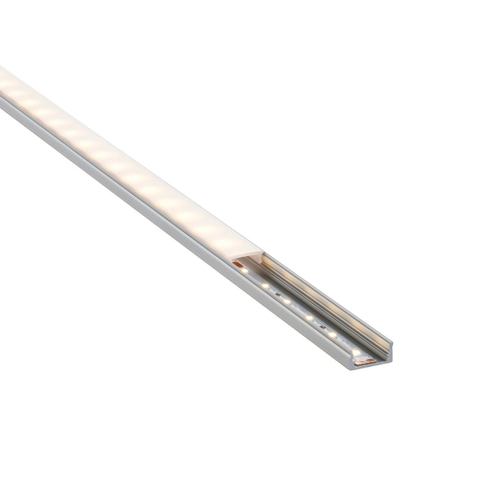 Saxby 80497-30PK RigelSLIM Surface 2m Aluminium Profile/Extrusion Silver - 30 Pack