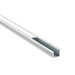 Saxby 80499 Rigel Recessed 2m Aluminium Profile/Extrusion Silver Silver anodised & opal pc - westbasedirect.com