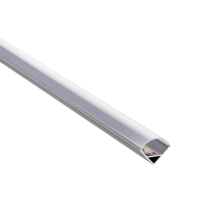 Saxby 80501-30PK Rigel Corner 2m Aluminium Profile/Extrusion Silver - 30 Pack