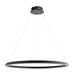 Endon 80628 Staten 1lt Pendant Matt black & white silicone 43.5W LED tape module (SMD 2835) Warm White - westbasedirect.com