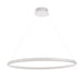 Endon 80629 Staten 1lt Pendant Matt white paint & white silicone 43.5W LED tape module (SMD 2835) Warm White - westbasedirect.com