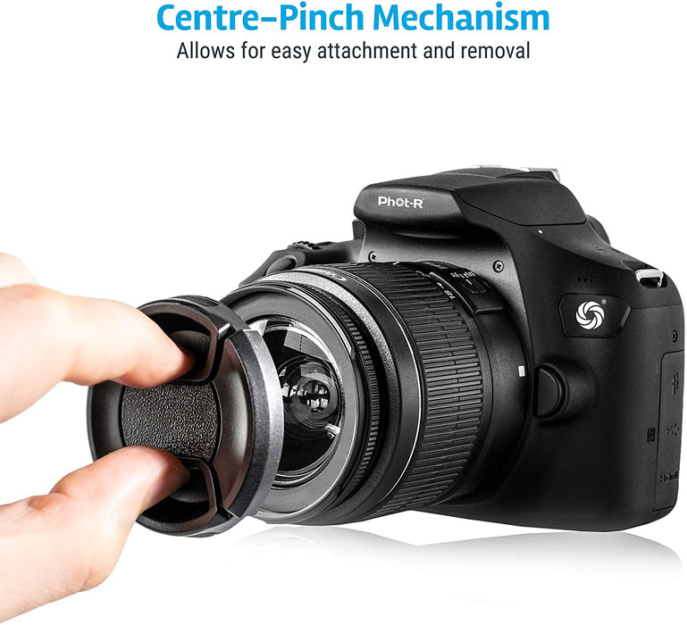 Phot-R 40.5mm Front Lens Cap with Holder - westbasedirect.com