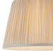 Endon 81388 Freya 1lt Shade Oyster silk 60W E27 or B22 GLS (Required) - westbasedirect.com