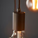 Endon 81535 Studio 6lt Pendant Matt black 6 x 10W LED E27 (Required) - westbasedirect.com