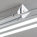 Endon 81691 Harper LED 2lt Flush Chrome plate & opal glass 2 x 16W LED T5 - westbasedirect.com