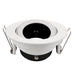 Saxby 81739 Cast baffle Tilt 50W Matt white paint 50W GU10 reflector (Required) - westbasedirect.com