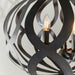 Endon 81750 Sirolo 3lt Pendant Antique brushed bronze paint 3 x 6W LED E14 (Required) - westbasedirect.com