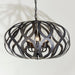 Endon 81752 Sirolo 5lt Pendant Antique brushed bronze paint 5 x 6W LED E14 (Required) - westbasedirect.com