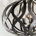 Endon 81752 Sirolo 5lt Pendant Antique brushed bronze paint 5 x 6W LED E14 (Required) - westbasedirect.com