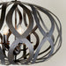 Endon 81752 Sirolo 5lt Pendant Antique brushed bronze paint 5 x 6W LED E14 (Required) - westbasedirect.com