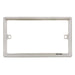 BG White Round Edge Double Rectangular Spacer 10mm - westbasedirect.com