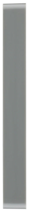 BG 818/G White Round Edge Double Rectangular Spacer 10mm Grey - westbasedirect.com