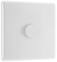 BG 881M/HC White Moulded Round Edge 1 Gang 2 Way Master Smart Dimmer Switch