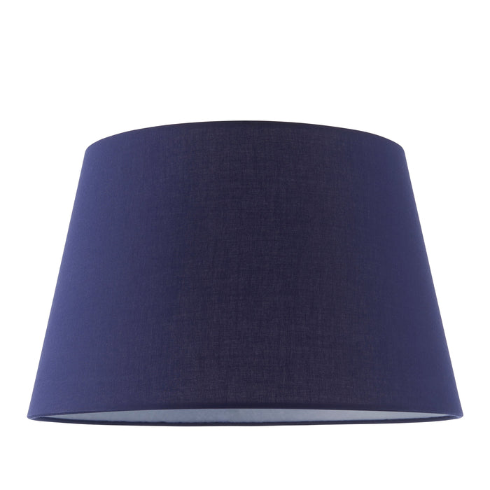 Endon 90138 Evie 1lt Shade Navy cotton 60W E27 or B22 GLS (Required) - westbasedirect.com