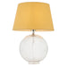 Endon 90139 Evie 1lt Shade Yellow cotton 60W E27 or B22 GLS (Required) - westbasedirect.com