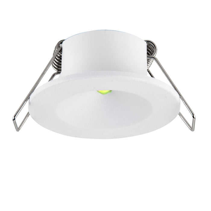 Saxby 90633 Sight downlight ENM 2W Matt white textured pc 2W LED Hi Power Daylight White - westbasedirect.com