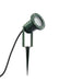 Saxby 90965 Opaz MV green Spike  IP65 7W Green paint & clear glass 7W LED GU10 (Required) - westbasedirect.com