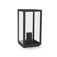 Aurora 100484 Givry IP54 E27 Post Lantern Light Graphite