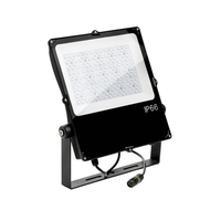 Aurora 302222 Camus 100W 12000lm LED IP66 Asymmetrical Floodlight Black 4000K