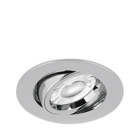 Aurora EN-DLM357PC ELDM GU10 Adjustable IP20 Lock Ring Downlight Polished Chrome