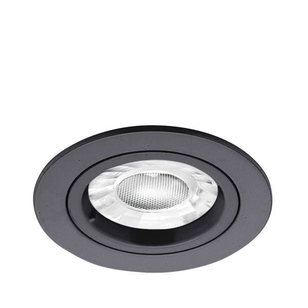 Enlite DL1B 230V GU10 Fixed Lock Ring Downlight Black (Lamp Not Included)