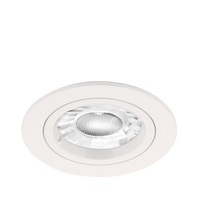 Aurora EN-DLM356MW ELDM GU10 Fixed IP20 Lock Ring Downlight Matt White