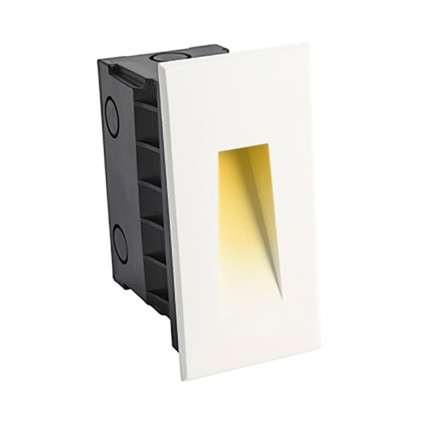 EuroPole 37220 Set In 3W LED IP67 Fixed Vertical Recessed Wall Light W ...