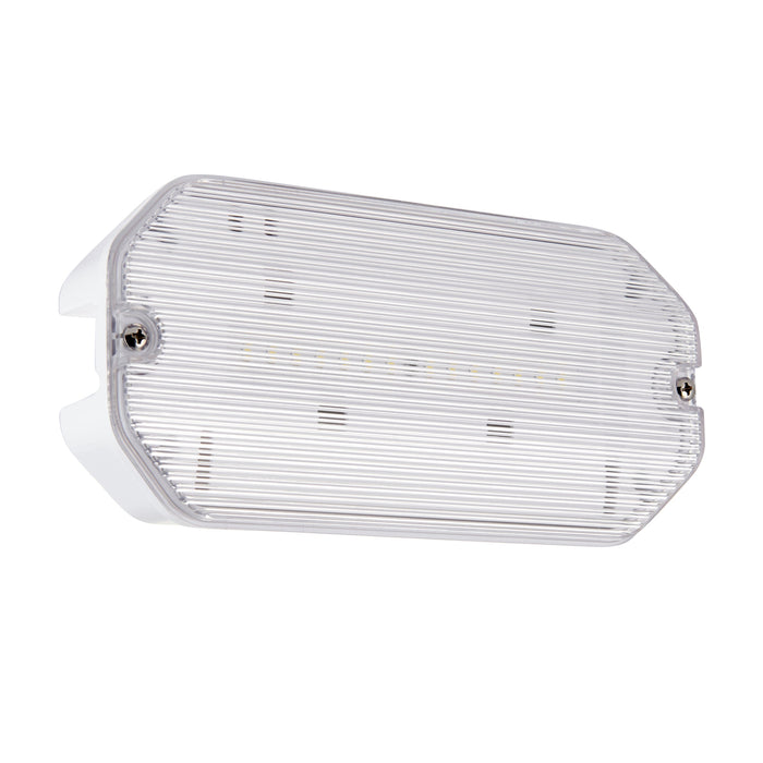 Saxby 91358 Sight Eco IP65 3W Gloss white & clear prismatic pc 3W LED module (SMD 2835) Daylight White - westbasedirect.com