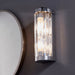 Endon 91820 Shimmer 2lt Wall Chrome plate & clear crystal 2 x 18W G9 clear capsule (Required) - westbasedirect.com