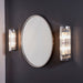 Endon 91820 Shimmer 2lt Wall Chrome plate & clear crystal 2 x 18W G9 clear capsule (Required) - westbasedirect.com