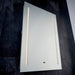 Endon 91833 Nero 1lt Wall Mirrored glass & matt silver paint 9.8W LED (SMD 2835) Cool White - westbasedirect.com
