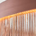 Endon 92178 Zelma 1lt Pendant Brushed copper plate & copper 20W LED tape module (SMD 2835) Warm White - westbasedirect.com