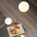 Endon 92218 Bloom 2lt Table Satin brass plate & opal glass 2 x 3W LED G9 (Required) - westbasedirect.com