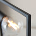 Endon 92224 Shape Rectangle 1lt Table Matt black 10W LED E27 (Required) - westbasedirect.com