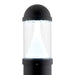 Saxby 92310 Dax cCT Bollard IP65 20W Textured black paint & clear pc 20W LED module (SMD 2835) CCT - westbasedirect.com