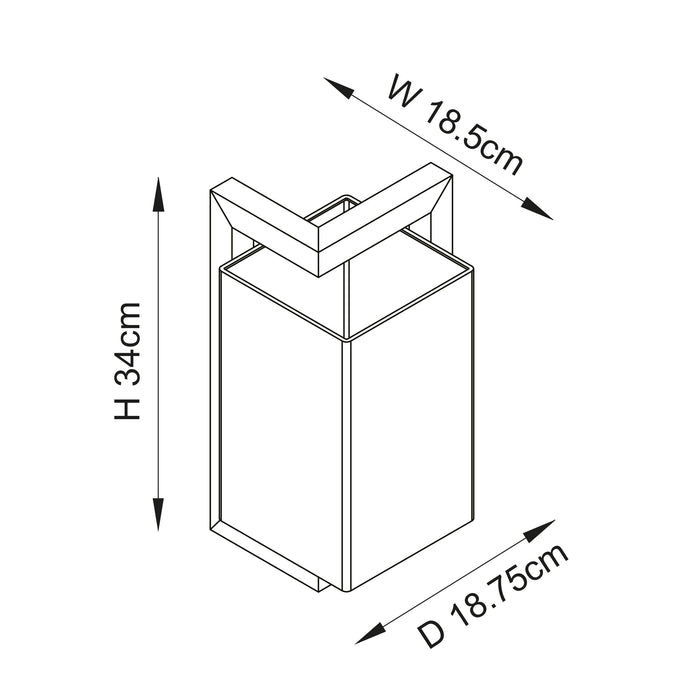 Endon 93047 Atticus 1lt Table Ash wood & ivory fabric 10W LED E27 (Required) - westbasedirect.com